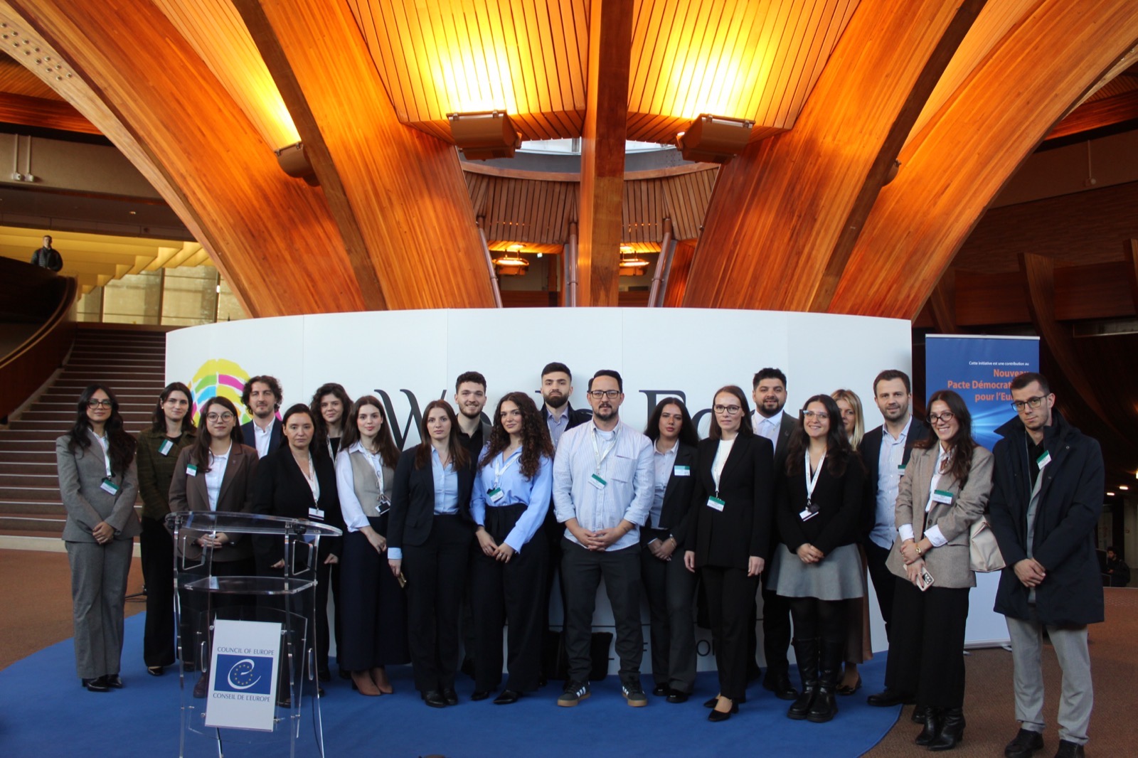 Generation 23 at the World Forum for Democracy in Strasbourg